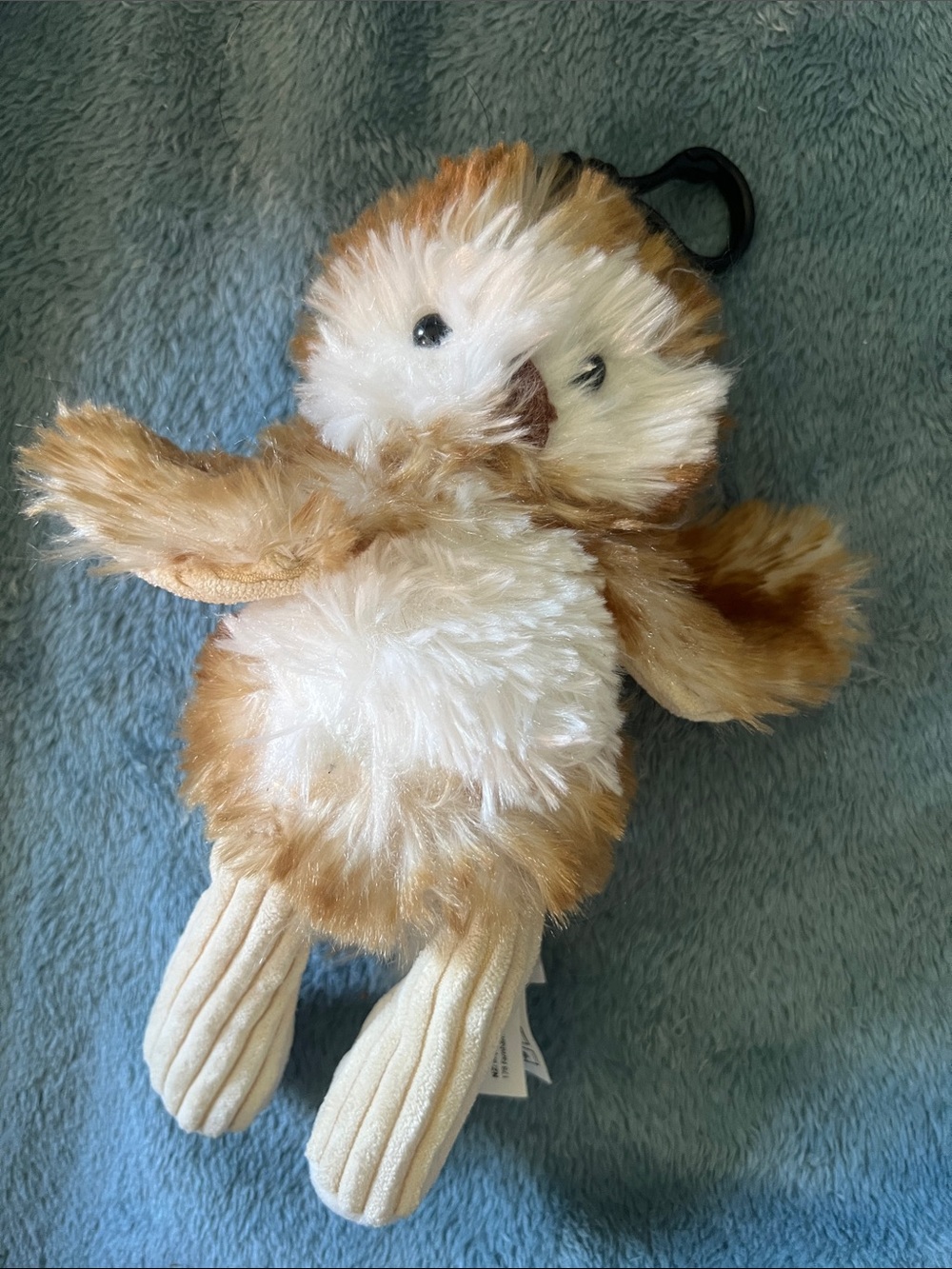 Scentsy Plush Owl Clip-On in Brown and White